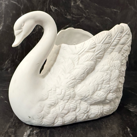F.T.D.A. 1988 Swan Planter/Dish - Picture 2 of 15